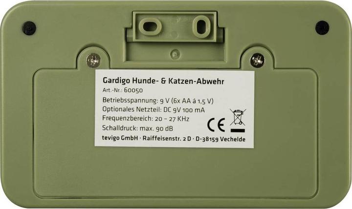 Produktbild Gardigo Hunde und Katzenabwehr