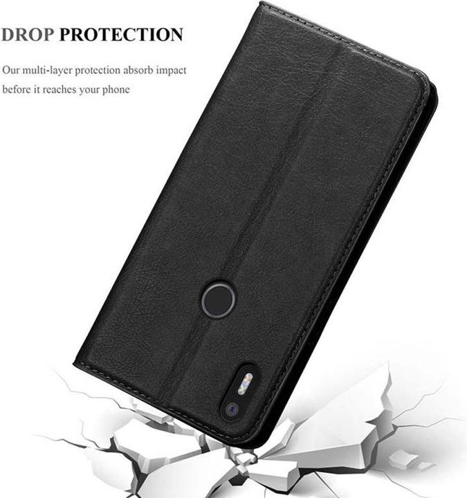 Produktbild Cadorabo Book Invisible Magnet Cover (BQ Aquaris X5 Plus)