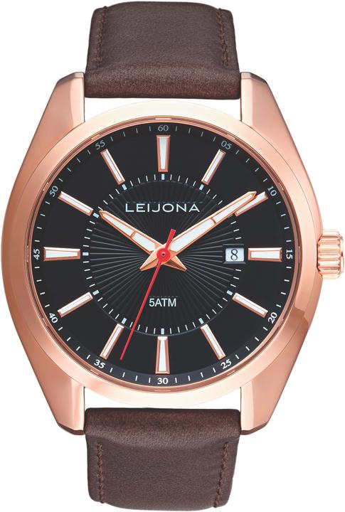 Leijona 5020-2421 Watch, 41.5 mm, rose gold