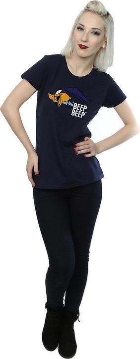Image du produit Looney Tunes T-shirt en coton Beep Beep Road Runner Femme/Ladies (M)
