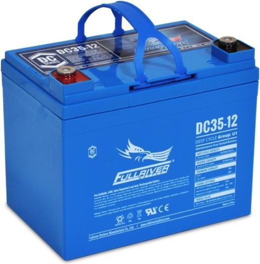Image du produit Fullriver Batterie AGM DC35-12 (12 V, 35 Ah)
