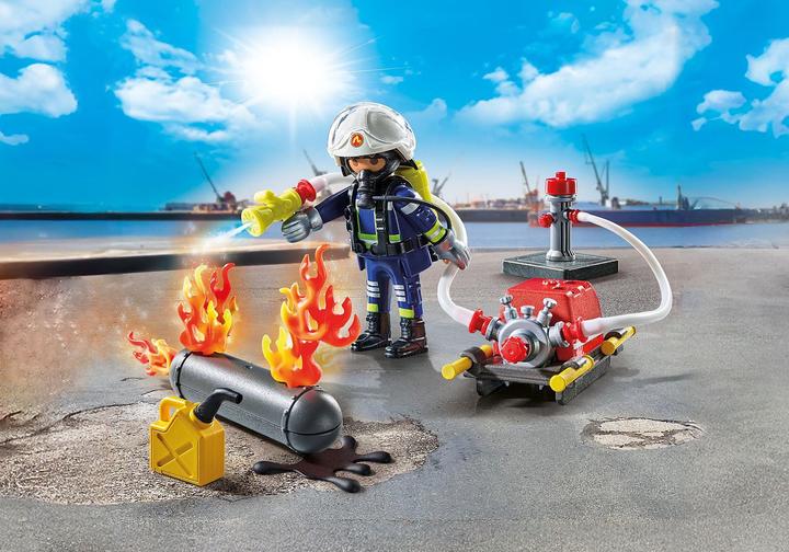 Actual product image Playmobil Löschung eines Gastanks (71826, Playmobil Action Heroes)