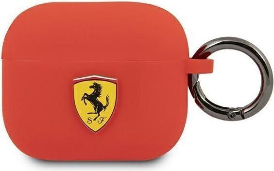 Produktbild Ferrari FEA3SILRE AirPods 3 cover czerwony/red Silicone (Kopfhörer Tasche)