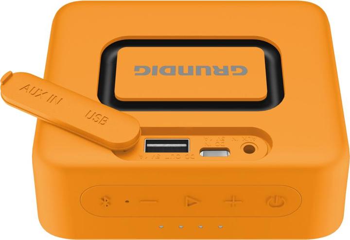 Immagine prodotto Grundig Altoparlante GBT Jam+ Orange BT (30 h, Batteria ricaricabile)