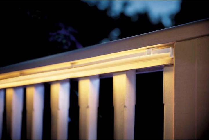 Actual product image Philips Hue LED Stripe Lightstrip Outdoor (DE Plug) (Multicoloured, 200 cm, Outdoor)