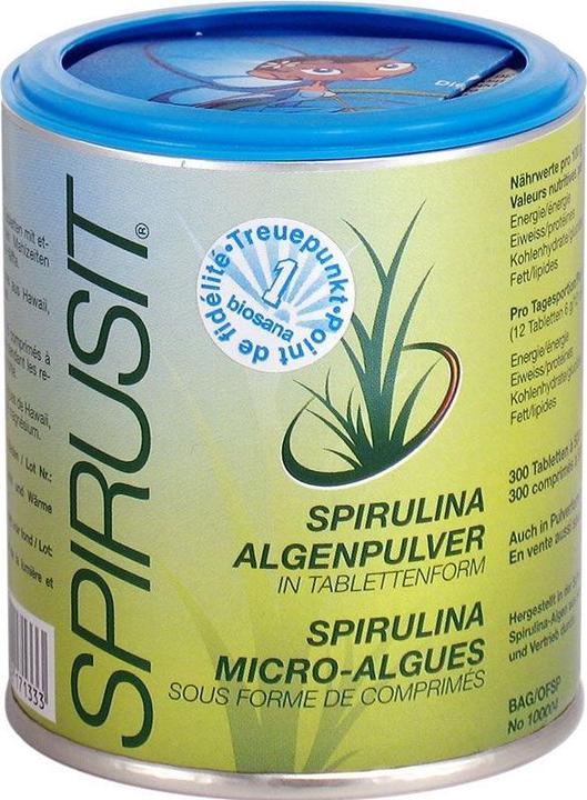 Produktbild Spirusit Mikroalgen Tablette 500 mg (300 Stück, Tabletten, 200 g)