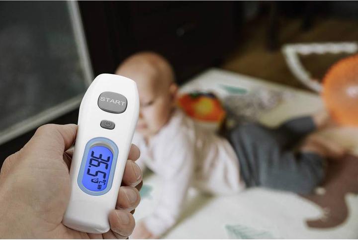 Actual product image TFA Infrared clinical thermometer forehead thermometer (Forehead, Non-contact)
