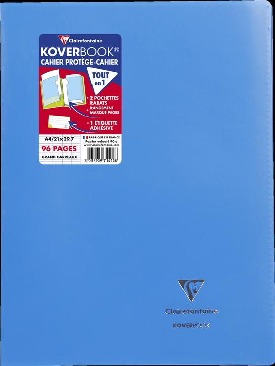 Produktbild Clairefontaine Koverbook (A4, Speziallineatur, Harter Einband)