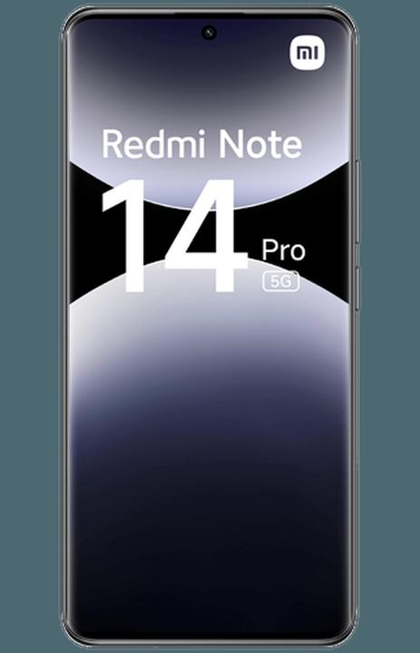 Image du produit Xiaomi Redmi Note 14 Pro 5G (512 Go, Midnight Black, 6.67", Double SIM, 200 Mpx, 5G)