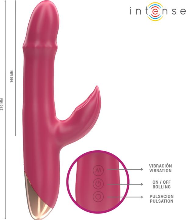 Produktbild Intense - Chloe Multifunktionsvibrator 3 In 1 Rot