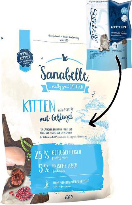 Immagine prodotto Sanabelle Gattini (Junior, 1 pz., 400 g)