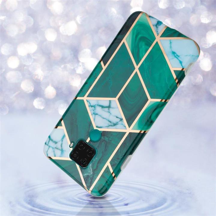 Actual product image Cadorabo IMD TPU Colorful Marble Cover (Mate 30 Lite)