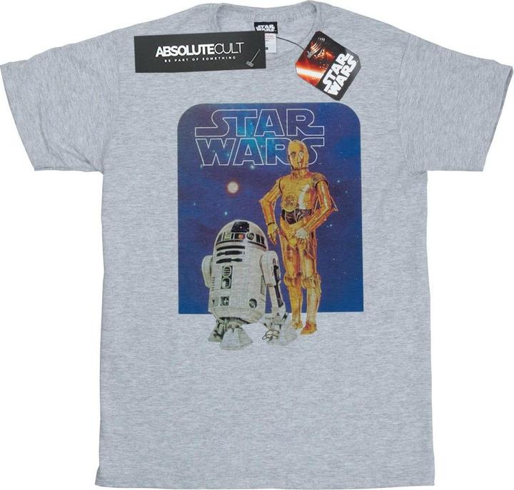 Produktbild Star Wars R2D2 And C3PO TShirt Jungen (152, 158)