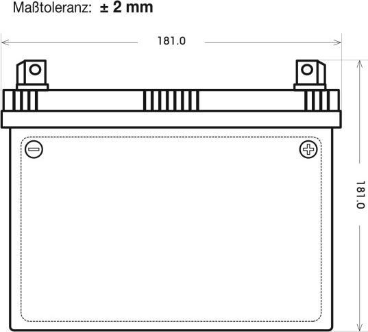 Immagine prodotto Panther Batterien Batteria per trattorini AGM 53030 12V 32Ah (12 V, 32 Ah)