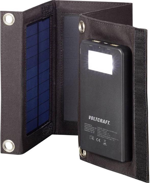 Actual product image Voltcraft Solar charger (4000 mAh)
