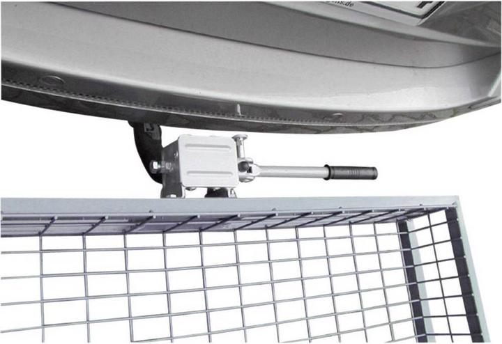 Image du produit Berger & Schröter Attache rapide Attache rapide à levier à une main pour le porte-bagages arrière (Gris)
