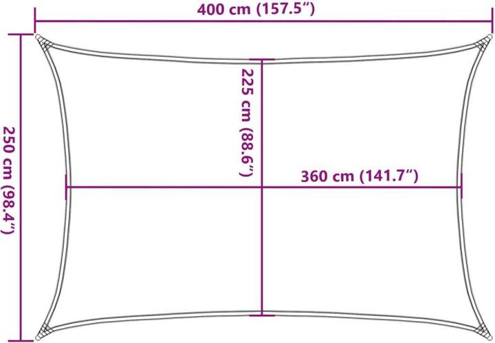Produktbild VidaXL Alethea (400 x 250 cm)