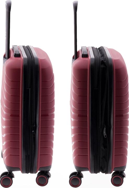 Image du produit Wüsthof 3400 4 roues trolley cabine 55 cm avec soufflet d'extension (36 l, Bagage à main (jusqu'à 50l))