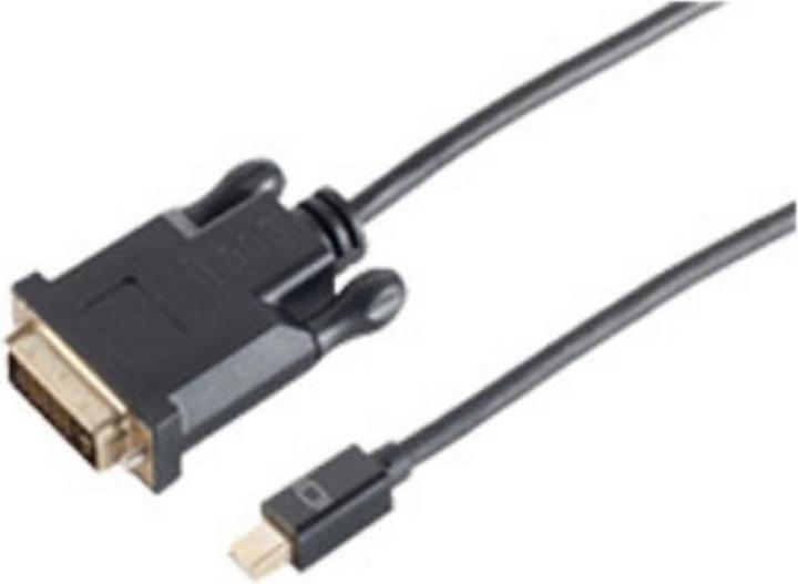 Actual product image Shiverpeaks BS10-55025 Cable interface/adapter Mini Displayport DVI-D Black (1 m, DisplayPort)