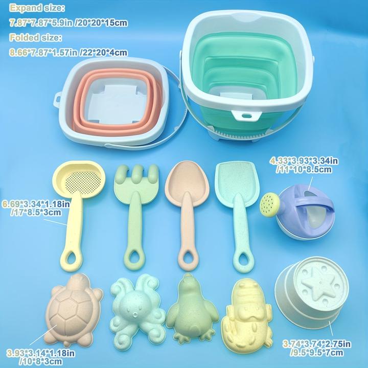 Immagine prodotto Activity Board Set di giocattoli di sabbia da spiaggia - Divertente combinazione di colori - Giocattolo da esterno