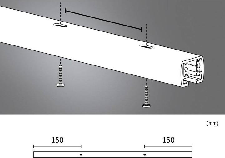 Actual product image Paulmann URail Schiene