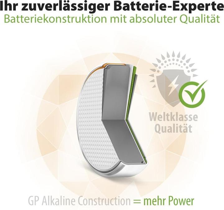 Actual product image GP Batteries Alkaline Cell (2 pcs., LR44, 110 mAh)