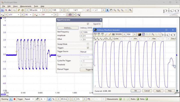 Actual product image Pico Technology USB Oscilloscope Scope 2405A (Oscilloscope)