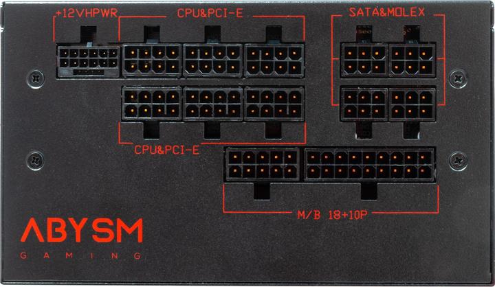 Actual product image Abysm Gaming Morpheo GX5 1000W (1000 W)