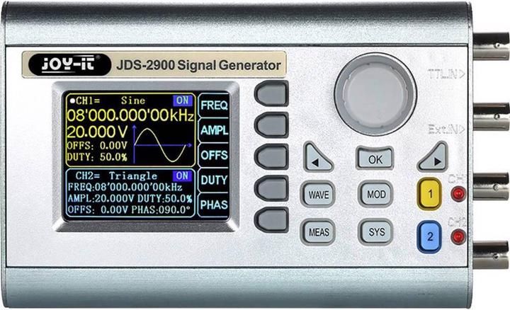 Produktbild Joy-it Joy it Funktionsgenerator akkubetrieben JDS 2915 mobil nutzbarer Signalgenerator (Frequenzzähler)