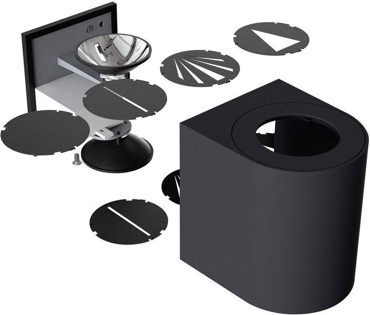 Image du produit Nordlux Applique murale d'extérieur à LED Canto 2 (500 lm, IP44)