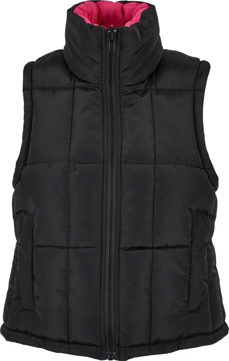 Urban Classics Ladies Reversible Cropped Puffer Vest