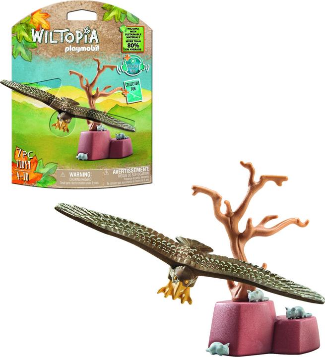 Actual product image Playmobil Eagle (71059, Playmobil Wiltopia)
