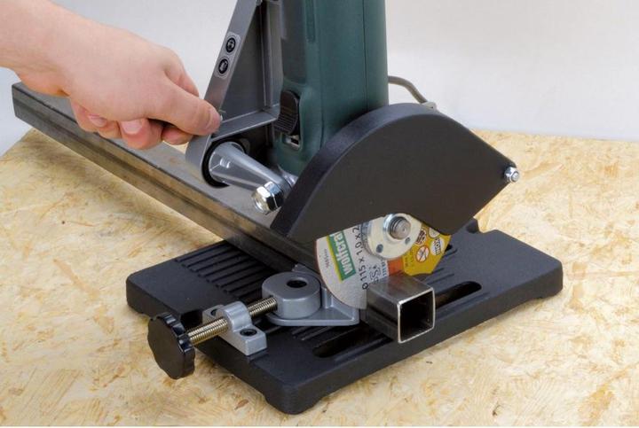 Actual product image wolfcraft Cutting Stand for Angle Grinder Ø 115 and 125 mm