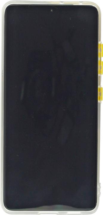 Actual product image PhoneLook Coque Caméra clapet avec anneau jaune (Samsung Galaxy S22 Ultra)