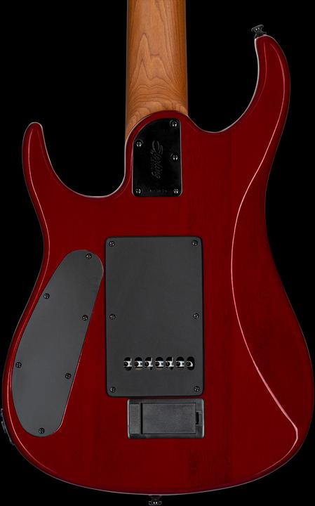 Actual product image E-Gitarre, JP157, 7-Saiter, Spalted Maple, DiMarzio, Blood Orange Burst (Electric guitar)