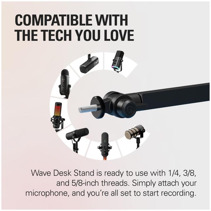 Actual product image Elgato Wave Desk Stand