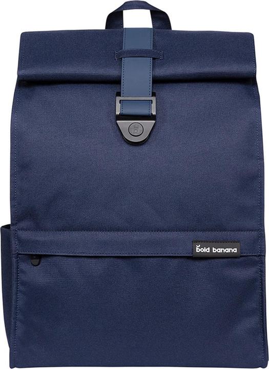 Bold Fett Bananen -Laptop -Rucksack / Rucksack / Schultasche - 15,6 Zoll - Rolltop - Blau