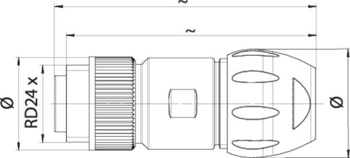 Produktbild Schubiger Binder 99 4221 300 04 Subminiatur-Rundsteckverbinder Stecker, gerade Gesamtpolza