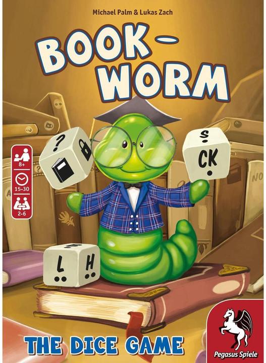 Image du produit Pegasus 18335E - Bookworm - The Dice Game GB (Allemand)