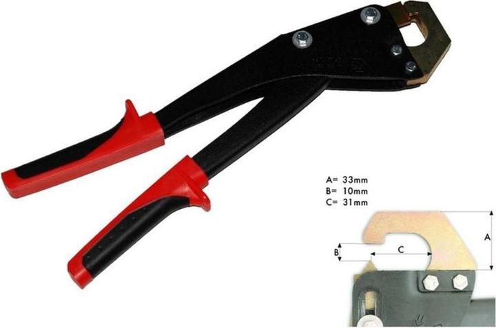 Immagine prodotto Sanpro Pinze universali per cartongesso / pinze composite / pinze per crimpare (340 mm)