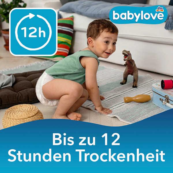 Actual product image dm babylove Premium-Windeln (Size 4+, Pack, 38 Piece)