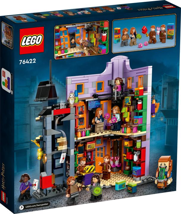 Actual product image LEGO Harry Potter De Wegisweg: De Tovertweelings Topfopshop 2in1 Set - 76422 (76422, LEGO Harry Potter)