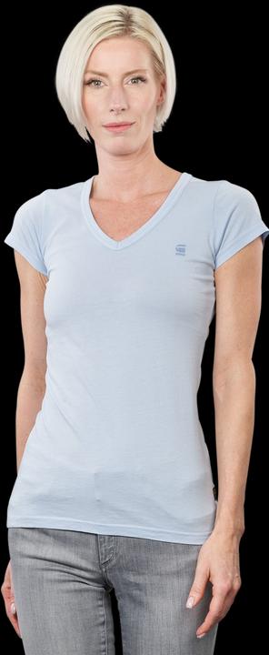 G-Star Short Sleeve Eyben Slim T-Shirt V-Neck Laundry Blue