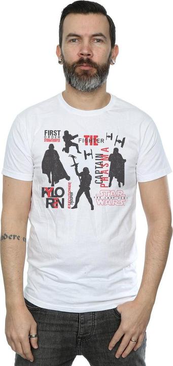 Immagine prodotto Star Wars The Last Jedi First Order Silhouettes Maglietta Uomo (S)