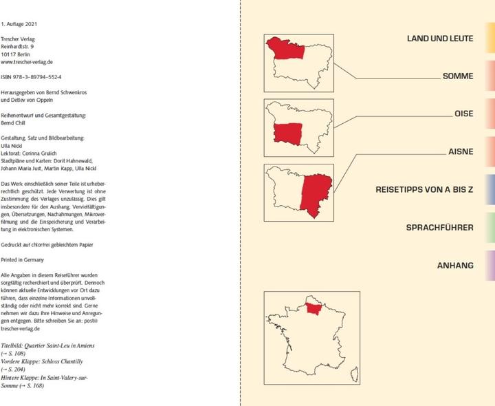 Produktbild Reiseführer Picardie (Deutsch, Heike Bentheimer, 2021)