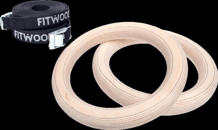 Immagine prodotto Fitwood ULPU MINI Anelli da Palestra Nastri Nero