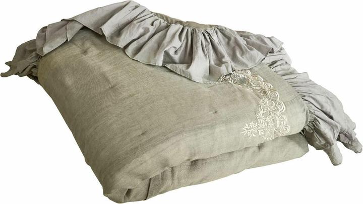 Actual product image Loberon Quilt Therese green (H, 240 cm)