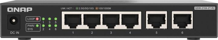 Produktbild QNAP QSW-2104-2T-R2 (6 Ports)