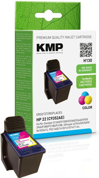 Produktbild KMP H130 - 5 ml - Farbe (Cyan, Magenta (M, C, Y)