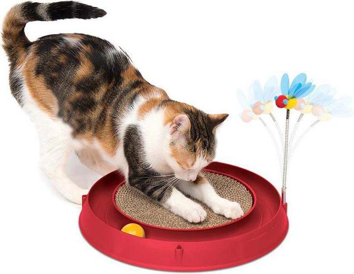 Image du produit Catit Circuit de balle de jeu avec patin à gratter (Jouet intelligent chat)